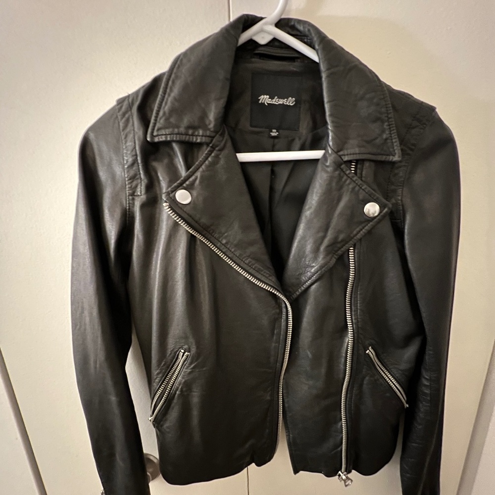 Madewell Leather Moto Jacket